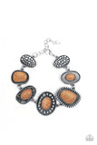 Paparazzi Taos Trendsetter - Brown Bracelet