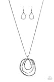 Paparazzi Revamped Relic - Black Necklace
