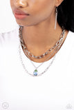 Paparazzi Teardrop Tiers - Green Necklace
