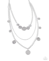 Paparazzi Dynasty Dance - Silver Necklace