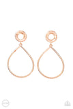 Paparazzi Fairytale Finish - Copper Clip-On Earrings