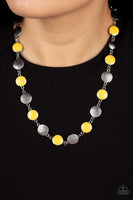 Paparazzi Harmonizing Hotspot - Yellow Necklace