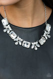 Paparazzi Long Live Sparkle - White Necklace