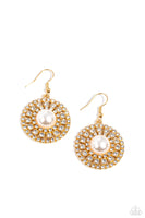 Paparazzi Century Classic - Gold Earrings