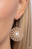 Paparazzi Century Classic - Gold Earrings