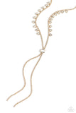Paparazzi Synchronized SHIMMER - Gold Necklace