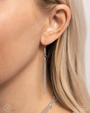 Paparazzi Satellite Strands - Silver Choker Necklace