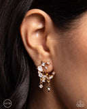 Paparazzi Fantastical Fashion - Gold Clip-On Earrings