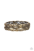Paparazzi Paisley Portico - Brass Bracelet