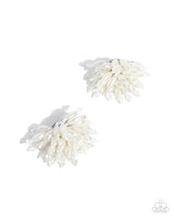 Paparazzi Sunset Shower - White Post Earrings