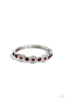 Paparazzi Crowns Only Club - Red Bracelet
