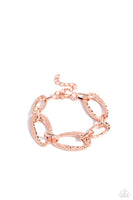 Paparazzi HAUTE-Tempered - Copper Bracelet