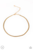 Paparazzi Serpentine Sheen - Gold Necklace