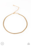 Paparazzi Serpentine Sheen - Gold Necklace