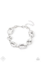 Paparazzi Cosmic Treasure Chest - White Bracelet