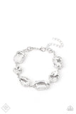 Paparazzi Cosmic Treasure Chest - White Bracelet