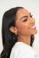Paparazzi Simply Sinuous & Textured Theme - Gold Hoop Earrings Set