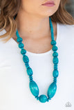 Paparazzi Summer Breezin - Blue Necklace