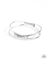 Paparazzi Tactile Thrill - Silver Bracelet