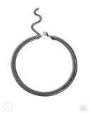 Paparazzi Choker Of The Century - Black Choker Necklace