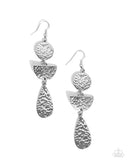 Paparazzi Thrift Shop Trove - Silver Earrings