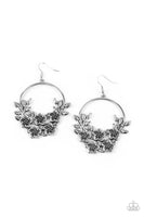 Paparazzi Eden Essence - Silver Earrings