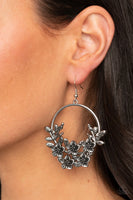 Paparazzi Eden Essence - Silver Earrings