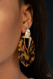 Paparazzi My Animal Spirit - Gold Post Earrings