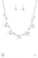 Paparazzi Toast To Perfection - White Necklace
