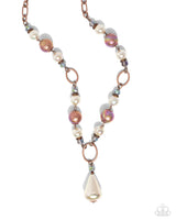 Paparazzi Foiled Fairy Tale - Copper Necklace