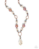 Paparazzi Foiled Fairy Tale - Copper Necklace