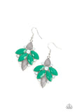 Paparazzi Fantasy Flair - Green Earrings