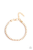 Paparazzi Boxing Champ - Gold Men’s Bracelet