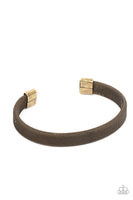 Paparazzi Quit MESHing around - Brass Men’s Bracelet