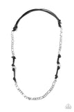Paparazzi Rural Renegade - Black Men’s Necklace