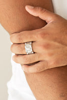 Paparazzi Modern Machinery - Silver Men’s Ring