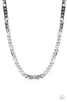Paparazzi Metro Beau - Black Men’s Necklace