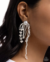 Paparazzi Promising Pearls - White Post Earrings