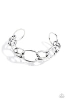Paparazzi LINK or Swim - Silver Bracelet