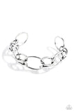 Paparazzi LINK or Swim - Silver Bracelet