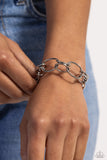 Paparazzi LINK or Swim - Silver Bracelet