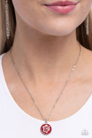 Paparazzi Beachy Basic - Red Necklace