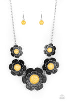 Paparazzi Bountiful Badlands - Yellow Necklace