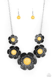 Paparazzi Bountiful Badlands - Yellow Necklace