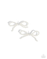 Paparazzi Better Ballerina - White Post Earrings