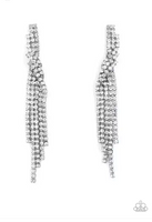 Paparazzi Cosmic Candescence - Black Post Earrings