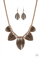 Paparazzi Garden Gatherer - Copper Necklace