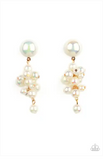 Paparazzi Dont Rock The YACHT - Gold Post Earrings