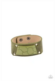 Paparazzi Geo Glamper - Green Urban Bracelet