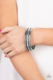 Paparazzi Off Road Relic - Silver Bracelet